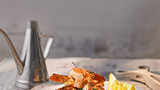 Scampi-Lachsspieß von hexenmeister5