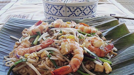 Pad Thai mit Garnelen von Surina