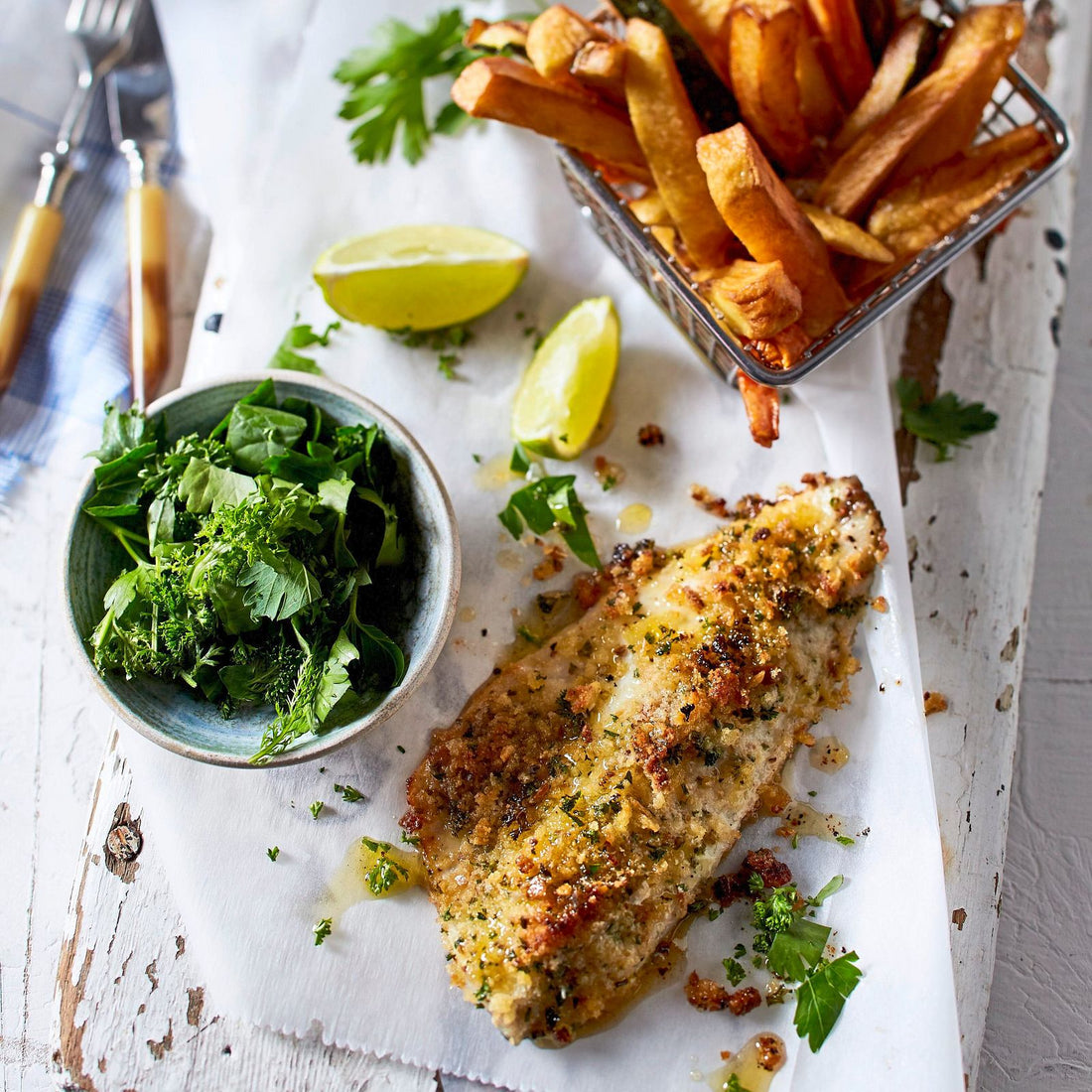 Fisch & Chips im Schlemmer-Style