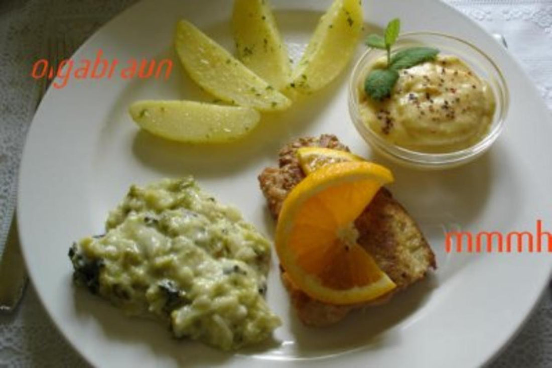 Fischfilet mit Mangodip