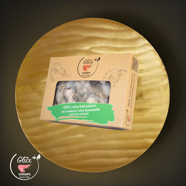 BLACK TIGER SHRIMPS CREVETTEN PD 21/25 - 2x 350g Box - GESCHÄLT