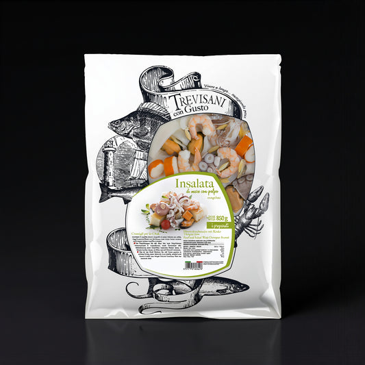 Insalata di Mare con Polpo – Meeresfrüchte Salat von Pietro Trevisani, Premium Qualität – shrimpshop.ch