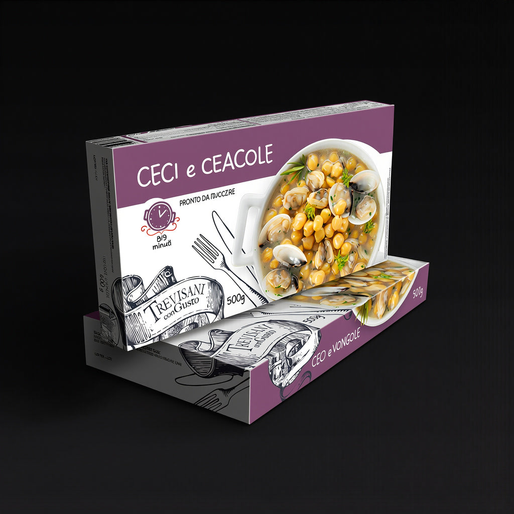 Ceci e Vongole – Kichererbsen & Venusmuscheln von Pietro Trevisani | Premium Qualität