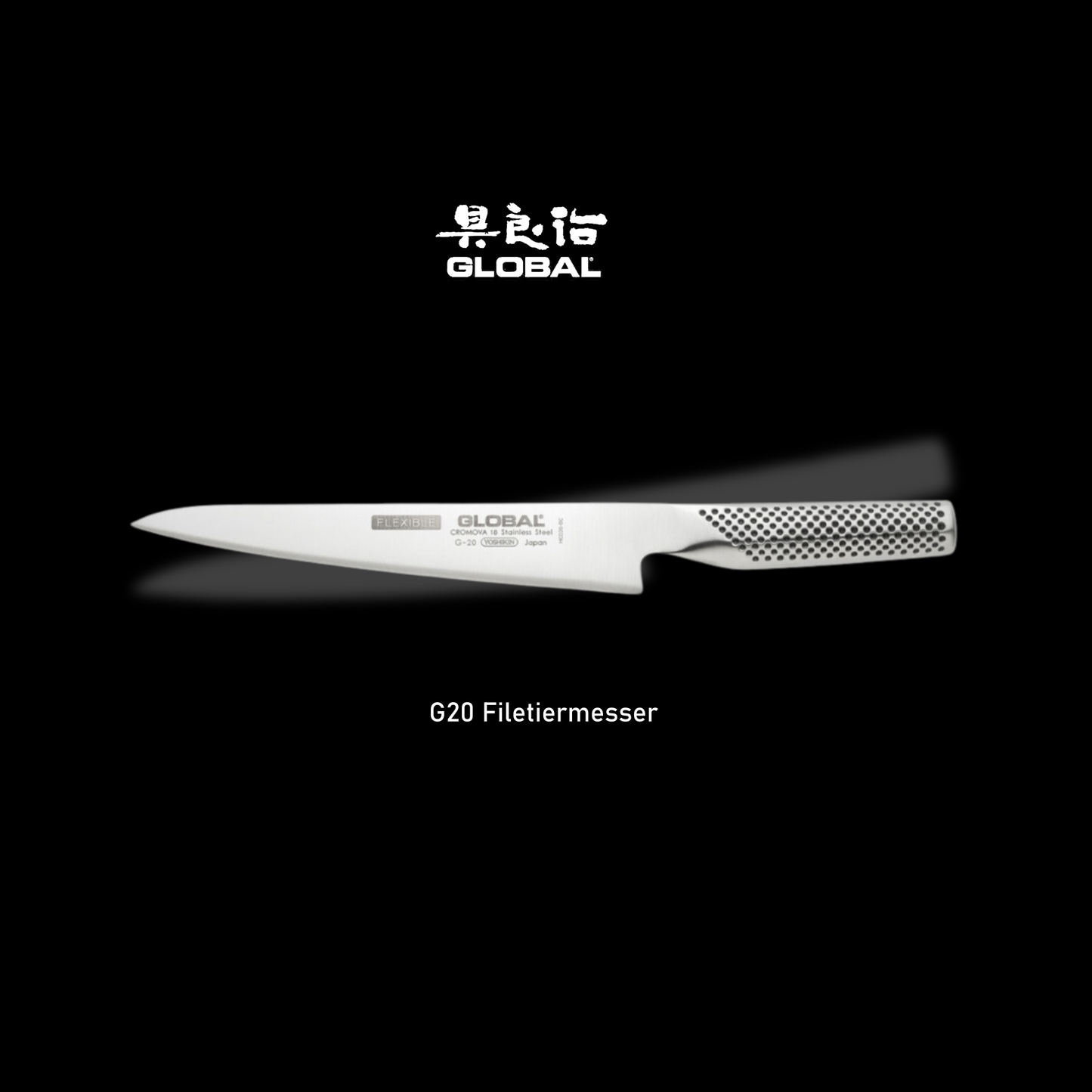 G-20 Global Filetiermesser – Premium Kochmesser – shrimpshop.ch