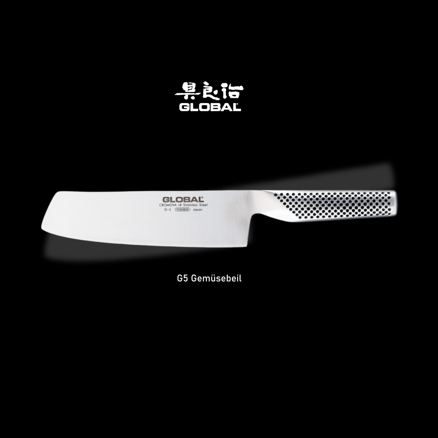 G-5 Global Gemüsemesser – Premium Kochmesser – shrimpshop.ch