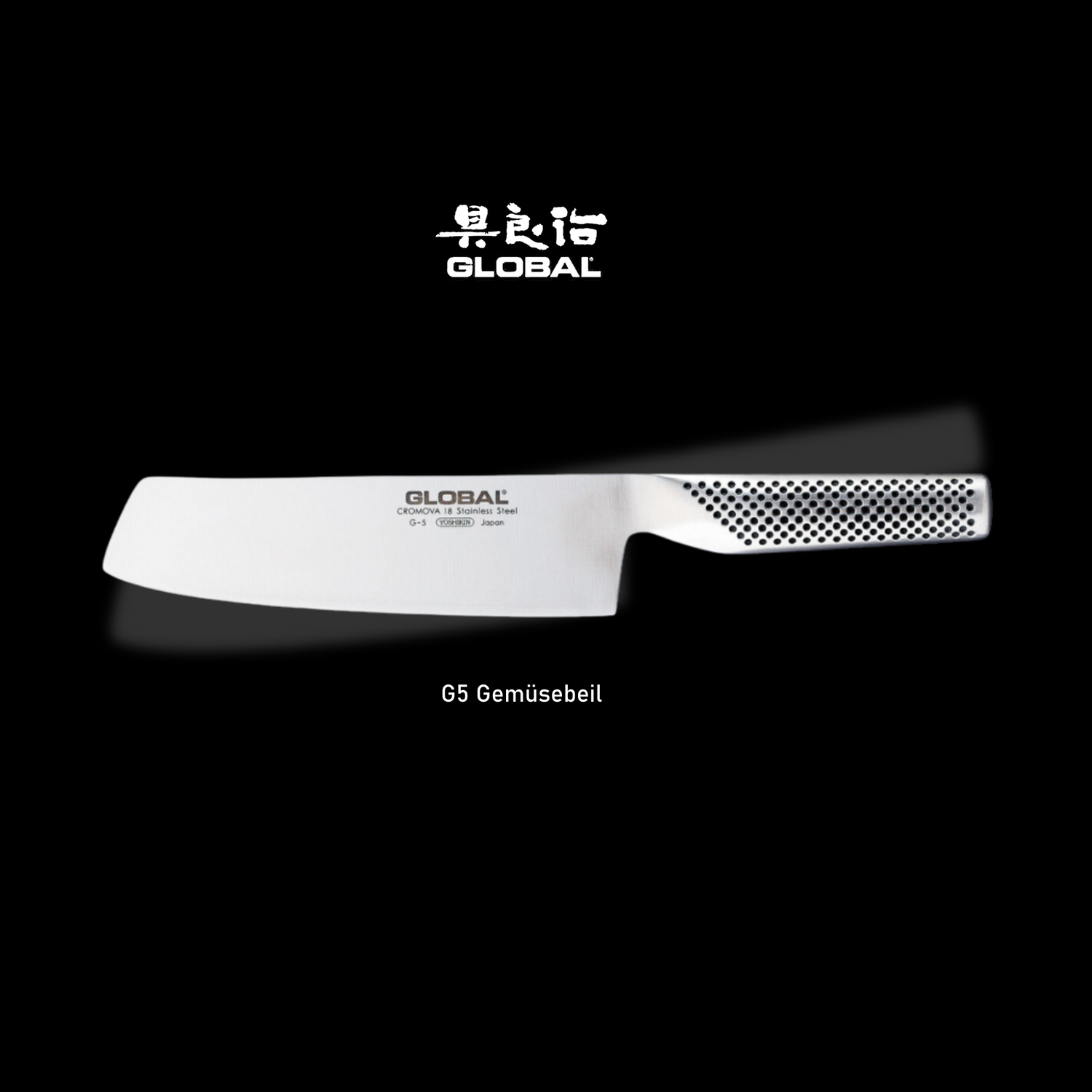 G-5 Global Gemüsemesser – Premium Kochmesser – shrimpshop.ch
