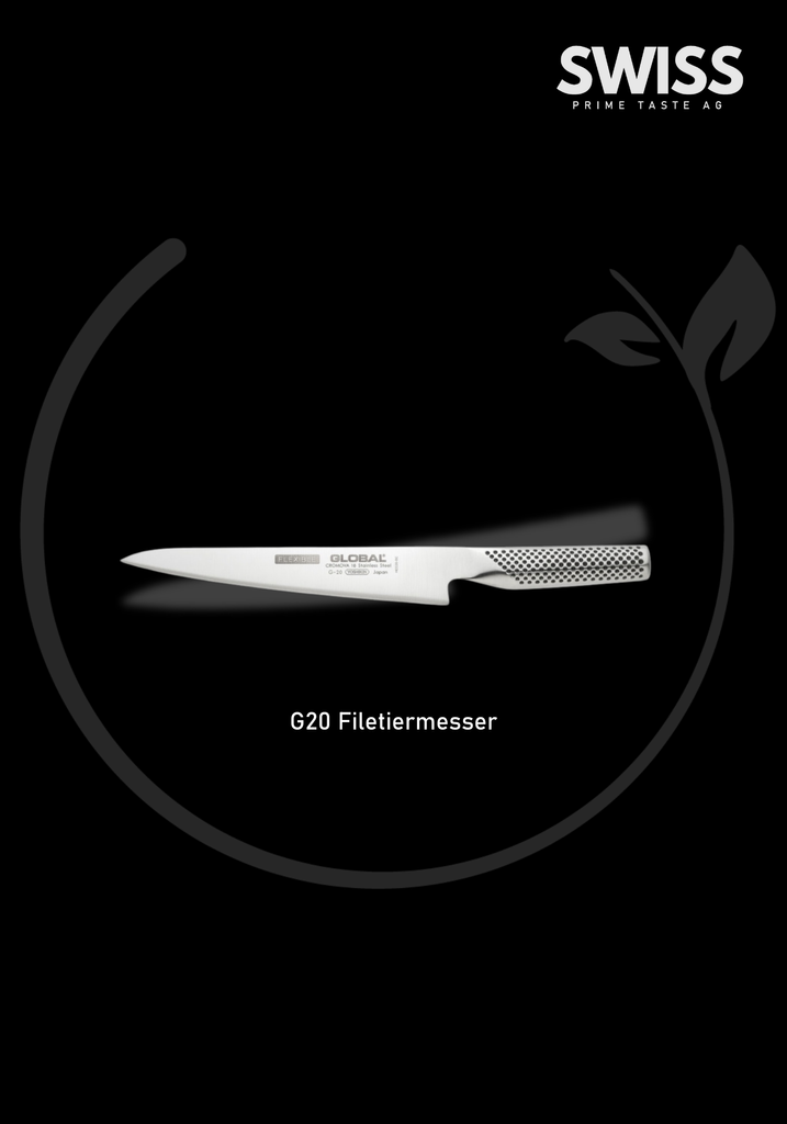 G-20 Global Filetiermesser - Premium Kochmesser