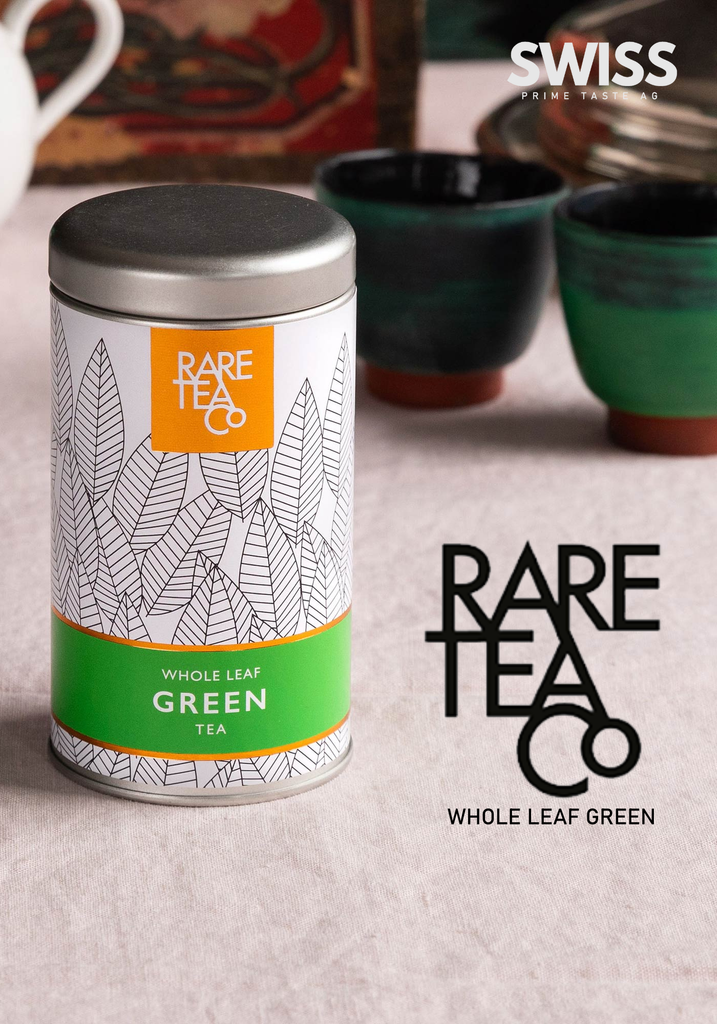 Grüner Tee mit Minze – Pfannengeröstet | 25 g Dose | Frischer Frühlingstee