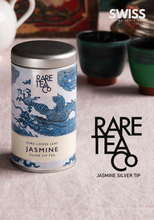Jasmine Silver Needle – Weisser Jasmintee, 25 g Dose, Feinster chinesischer Weisstee – shrimpshop.ch