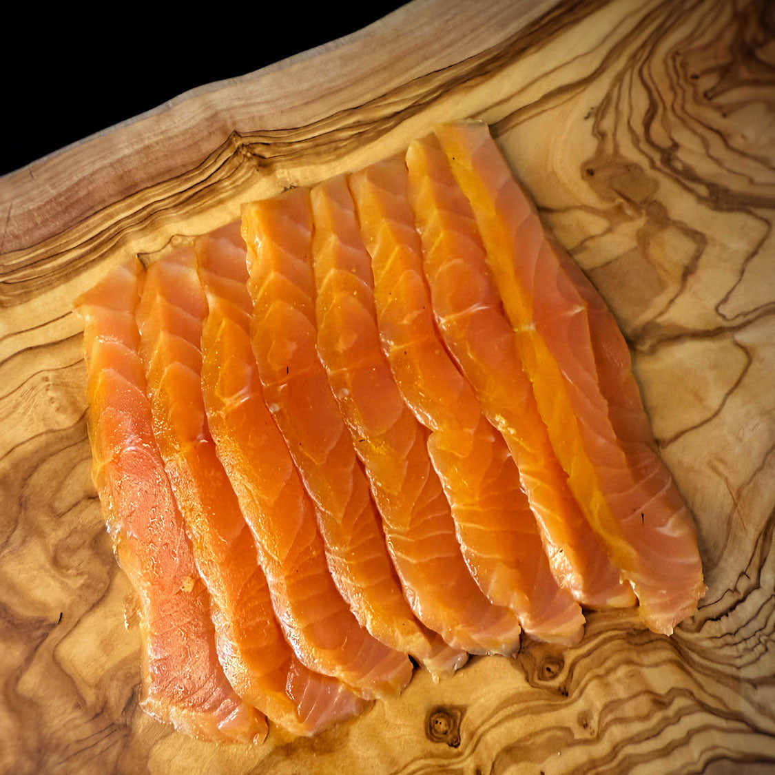 Schottischer Rauchlachs mit Orange & Zitrone, Premium Qualität – shrimpshop.ch