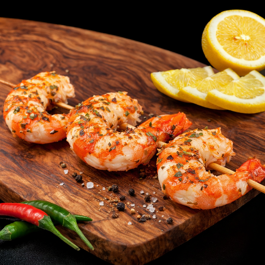 Geräucherte Crevetten – Premium Smoked Shrimp – shrimpshop.ch