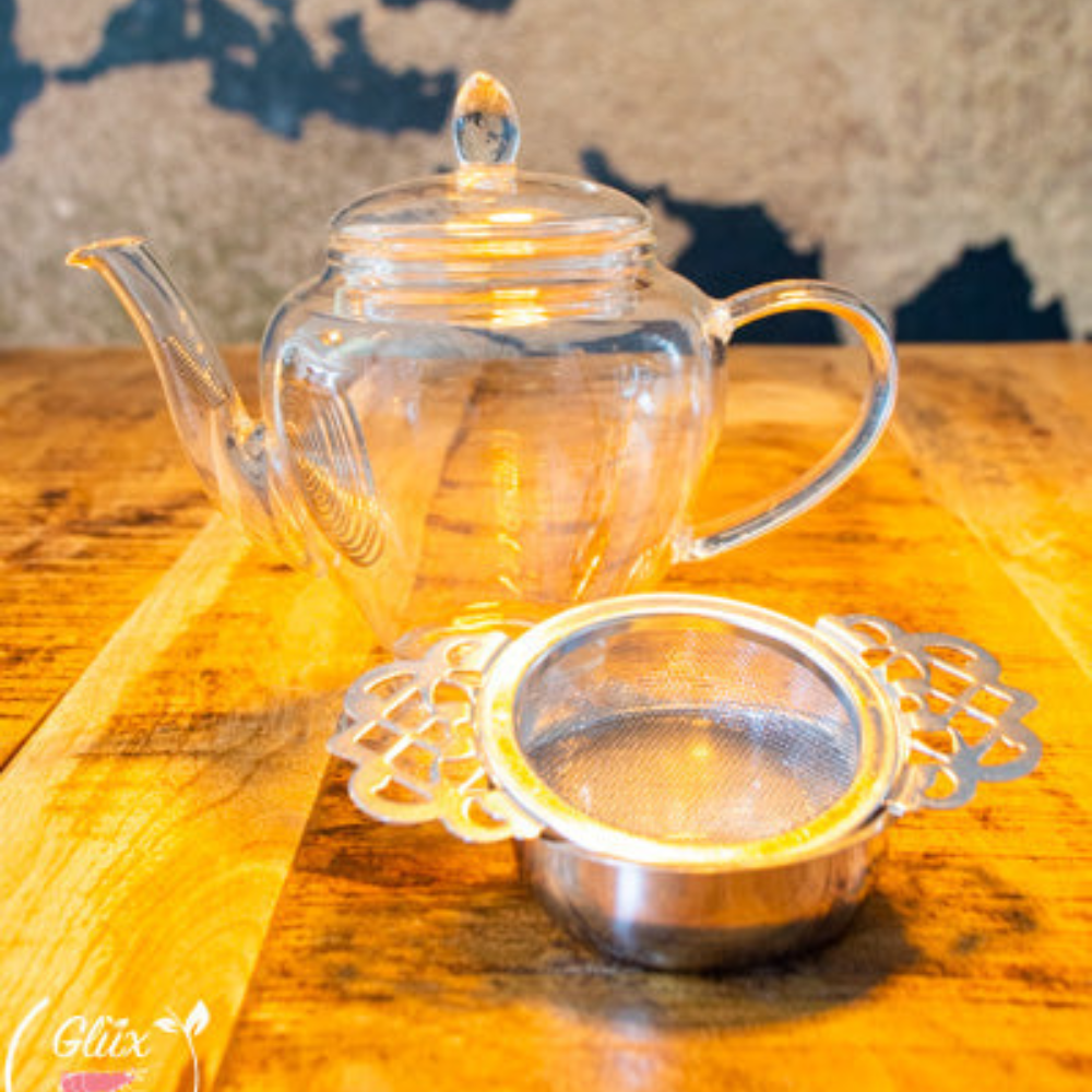 RARETEA LONDON - Tea Pot & Tea Strainer ( Tee Sieb ) - 150ml